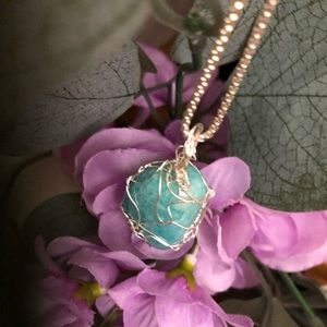 SOL D“River” Chrysocolla Necklace